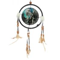 Acchiappasogni - Guidance Wolf - Lupo con Cucciolo