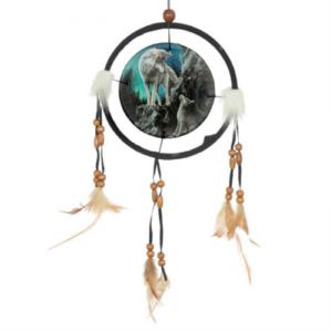 Acchiappasogni - Guidance Wolf - Lupo con Cucciolo