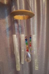 Acchiappasole con selenite