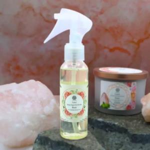 Acqua florida con rosa