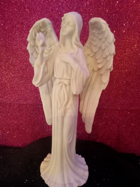 Angelo bianco con stella