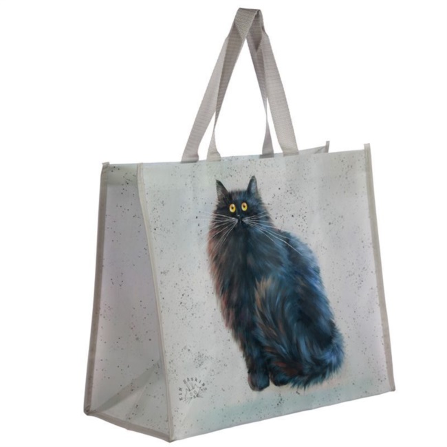 Borsa Shopper Gatto Nero