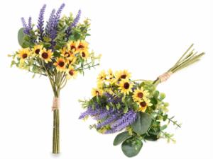 Bouquet lavanda margherite gialle