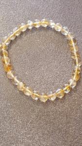 Bracciale quarzo citrino