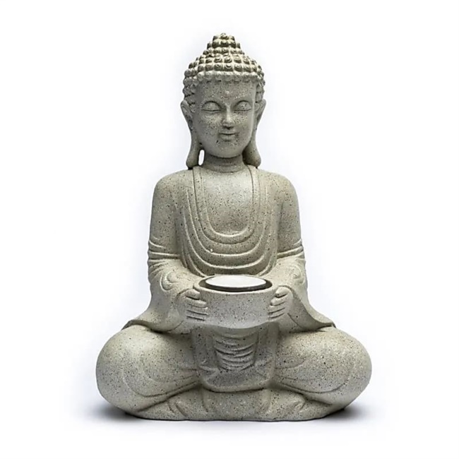 Buddha con portalumino