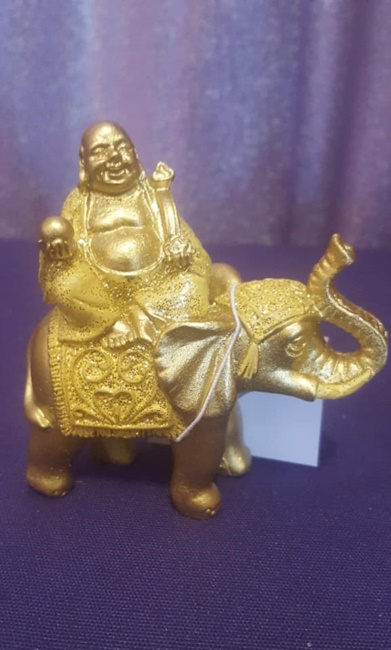 Buddha su elefante portafortuna