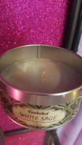 Candela profumo Salvia Bianca