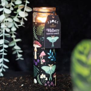 Candela tubolare Dark Forest Wildberry