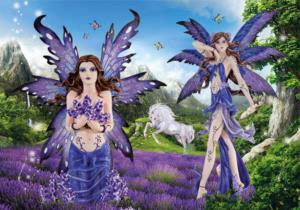 Cartolina 3D con fate Les Alpes