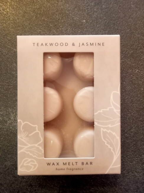 Cera profumata  legno Teak e Gelsomino