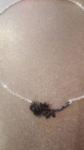 Collana Black Rose Enigma