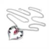 Collana Cuore ali vampiro