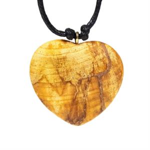 Collana Palo Santo a cuore