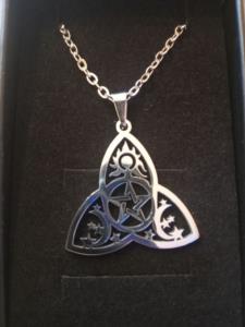 Collana ciondolo talismano strega