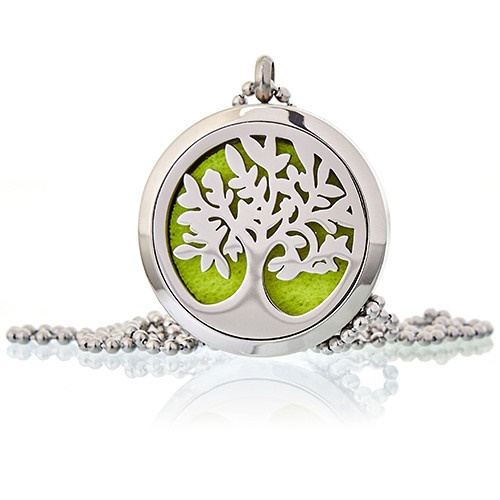 Collana diffusore aroma albero della vita