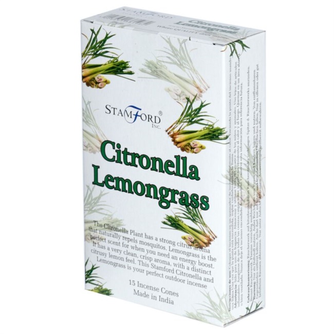 Coni incenso Citronella e Lemongrass