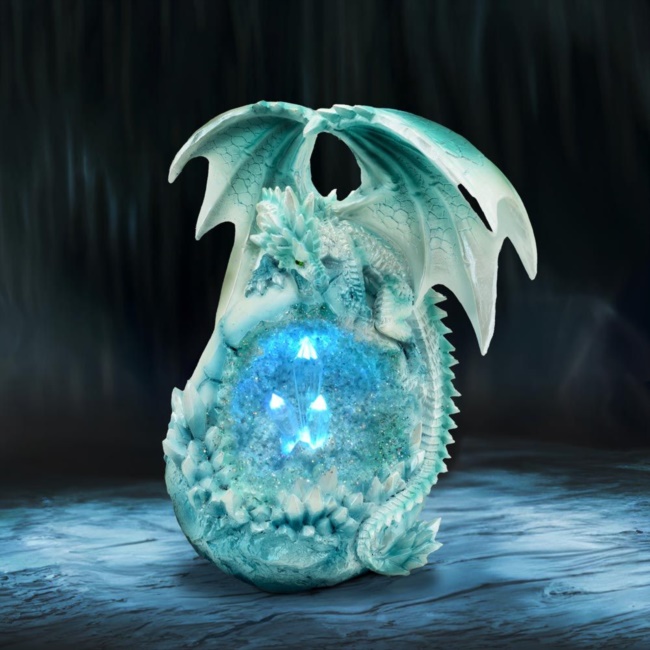 Drago del ghiaccio luminoso
