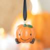 Graziosa zucca sorridente da appendere