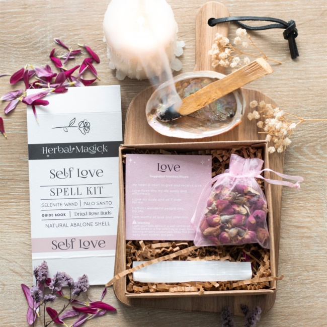 Kit di incantesimi di magia per amor proprio