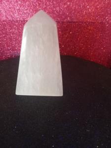 Obelisco selenite 8 cm