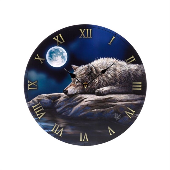 Orologio da muro lupo