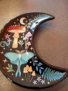 Piattino luna dark forest svuotatasche