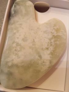 Pietra massaggio Gua Sha in Giada