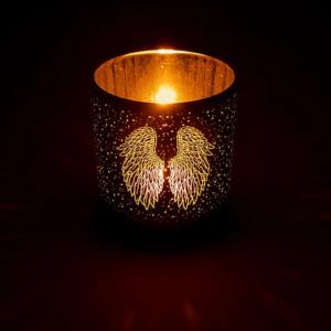 Portacandela ali angelo