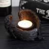 Portacandele Tealight Ali di Corvo 
