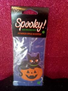 Profumatore auto gatto su zucca 