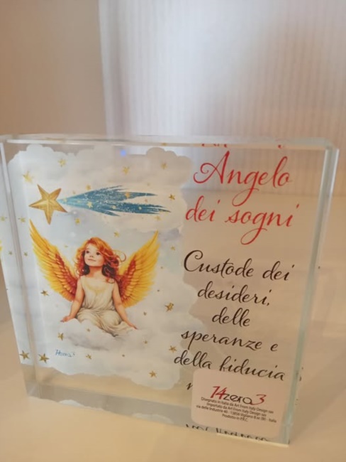 Quadretto angelo dei sogni