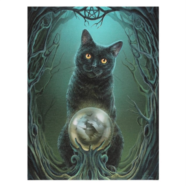 Quadro canva con gatto di Lisa Parker