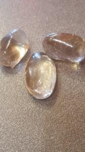 Quarzo fum burattato