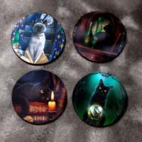 Set 4 Sottobicchieri in sughero