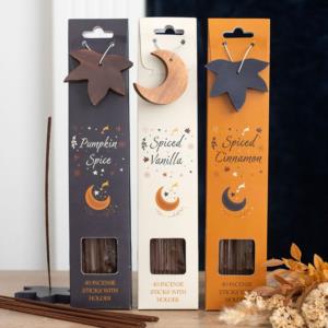 Set incensi di autunno