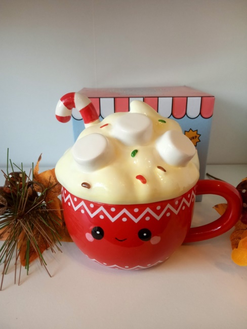 Tazza con coperchio