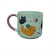 Tazza grande con gatti
