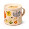 Tazza in ceramica e sottobicchiere