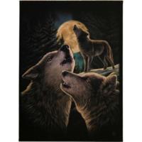 Tela in Canvas - Wolf Song di Lisa Parker