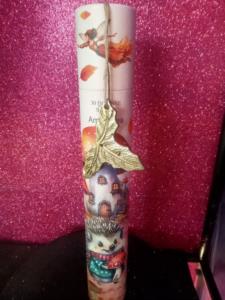 Tubo 30 stick di incenso con portaincenso