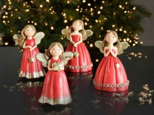 angioletto vestito rosso