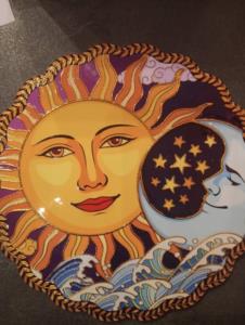 base appoggio sole luna acqua