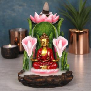 brucia incenso buddha