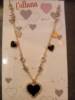 collana cuore nero