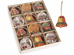 decoro natalizio in legno 