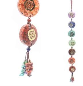 pendente orgonite 7 chakra