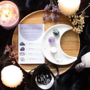 pietre antistress su luna