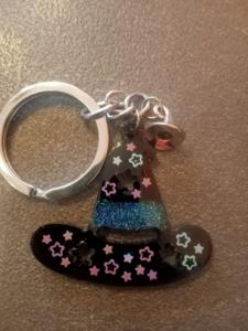 portachiavi cappello da strega 