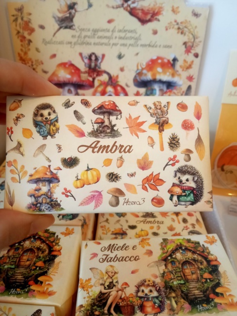 saponetta vegetale  ambra