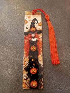 segnalibro strega zucche